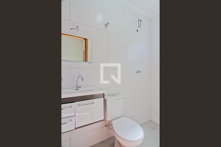Banheiro da Suíte 1 de casa de condomínio para alugar com 2 quartos, 80m² em Vila Dom Pedro Ii, São Paulo