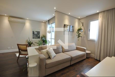 Sala de apartamento à venda com 2 quartos, 64m² em Carandiru, São Paulo
