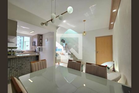 Sala  de apartamento à venda com 2 quartos, 159m² em Buritis, Belo Horizonte