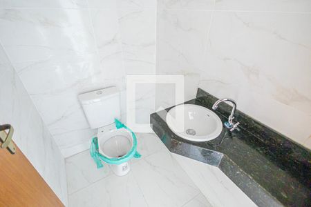 Lavabo de casa à venda com 2 quartos, 75m² em Jardim Leblon, Belo Horizonte