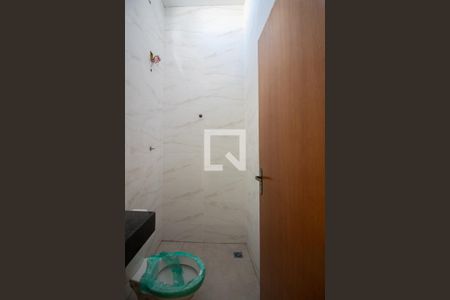 Banheiro da Suíte 1 de casa à venda com 2 quartos, 75m² em Jardim Leblon, Belo Horizonte