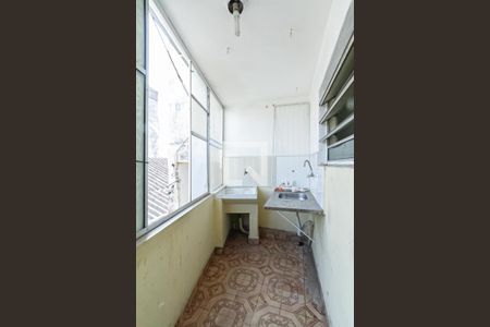 Cozinha e Área de Serviço de kitnet/studio para alugar com 1 quarto, 20m² em Rudge Ramos, São Bernardo do Campo
