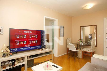 Sala de apartamento à venda com 1 quarto, 46m² em Centro Histórico, Porto Alegre