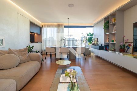 Sala de apartamento para alugar com 2 quartos, 89m² em Santo Amaro, São Paulo