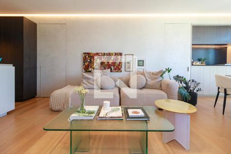 Sala de apartamento para alugar com 2 quartos, 89m² em Santo Amaro, São Paulo