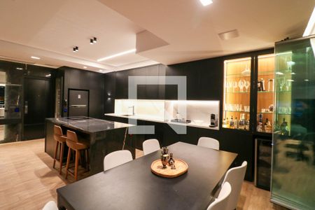 Sala / Cozinha de apartamento para alugar com 1 quarto, 75m² em Chácara Santo Antônio (zona Sul), São Paulo