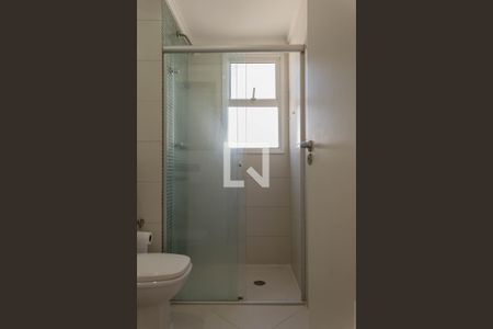 Banheiro da Suíte 1 de apartamento para alugar com 2 quartos, 107m² em Vila Lusitania, São Bernardo do Campo