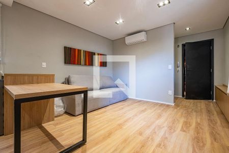 Sala/Cozinha de apartamento para alugar com 1 quarto, 50m² em Cerqueira César, São Paulo