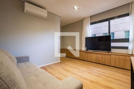 Sala/Cozinha de apartamento para alugar com 1 quarto, 50m² em Cerqueira César, São Paulo