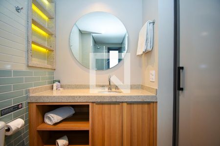 banheiro de kitnet/studio à venda com 1 quarto, 25m² em Perdizes, São Paulo
