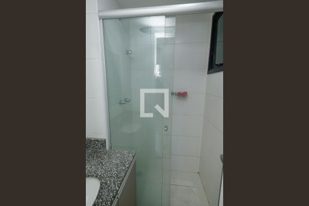 Banheiro da Suíte de apartamento à venda com 2 quartos, 54m² em Campo Grande, Rio de Janeiro
