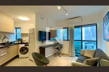 Sala de apartamento para alugar com 1 quarto, 42m² em Cerqueira César, São Paulo