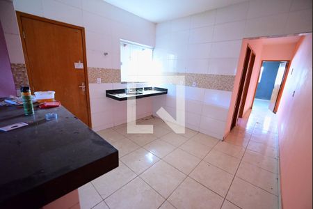 Cozinha de casa à venda com 2 quartos, 78m² em Residencial Santa Fé I, Goiânia
