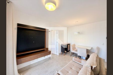 Sala de apartamento para alugar com 1 quarto, 46m² em Campo Belo, São Paulo
