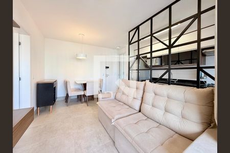 Sala de apartamento para alugar com 1 quarto, 46m² em Campo Belo, São Paulo
