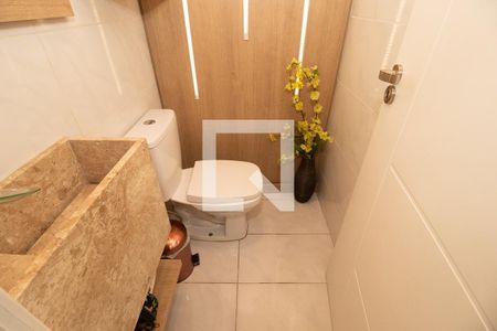 Lavabo de casa de condomínio à venda com 3 quartos, 165m² em Campo Comprido, Curitiba