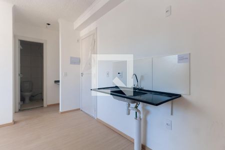 Cozinha de apartamento para alugar com 2 quartos, 34m² em Cidade São Mateus, São Paulo