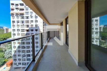 Varanda da Sala de apartamento para alugar com 3 quartos, 126m² em Icaraí, Niterói