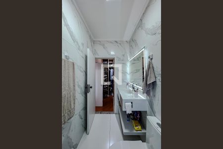 Banheiro da Suíte de casa à venda com 4 quartos, 258m² em Alto da Mooca, São Paulo
