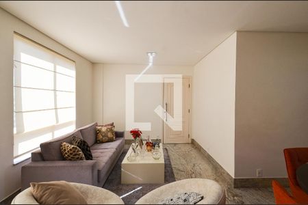 Sala de Estar de apartamento à venda com 3 quartos, 91m² em São Lucas, Belo Horizonte