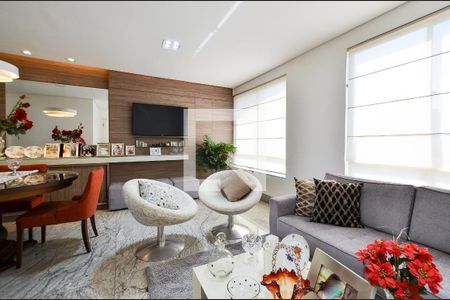 Sala de Estar de apartamento à venda com 3 quartos, 91m² em São Lucas, Belo Horizonte