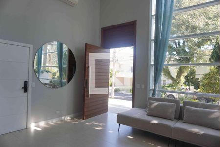Sala de Estar de casa de condomínio à venda com 4 quartos, 390m² em Residencial Seis (alphaville), Santana de Parnaíba