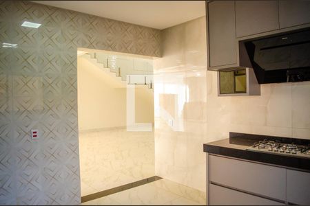 Cozinha de casa de condomínio para alugar com 4 quartos, 402m² em Residencial Goiânia Golfe Clube, Goiânia