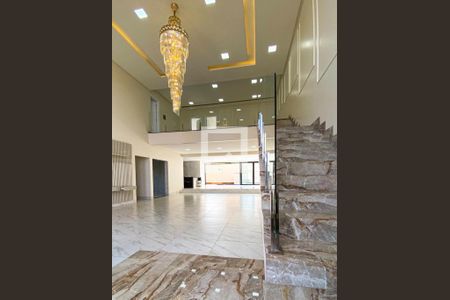 Sala de casa de condomínio para alugar com 4 quartos, 402m² em Residencial Goiânia Golfe Clube, Goiânia