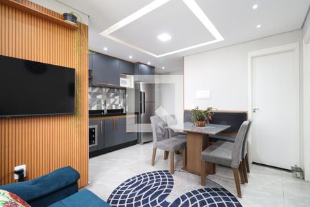 Sala/Cozinha  de apartamento à venda com 2 quartos, 40m² em Barra Funda, São Paulo