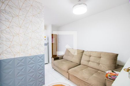Sala de apartamento para alugar com 2 quartos, 44m² em Parque Marajoara, Santo André