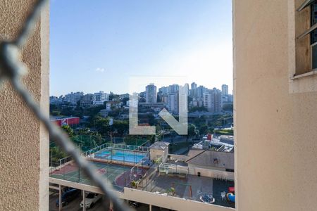 Vista da varanda da sala de apartamento para alugar com 3 quartos, 75m² em Castelo, Belo Horizonte