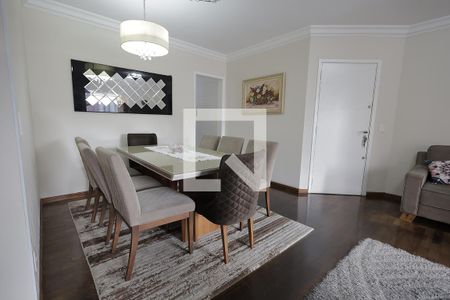 Sala de Jantar de apartamento à venda com 3 quartos, 118m² em Vila Bastos, Santo André