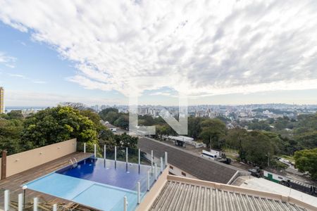 Vista da Sala de apartamento à venda com 3 quartos, 81m² em Santa Tereza, Porto Alegre