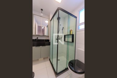 Banheiro de apartamento para alugar com 1 quarto, 25m² em Bela Vista, São Paulo