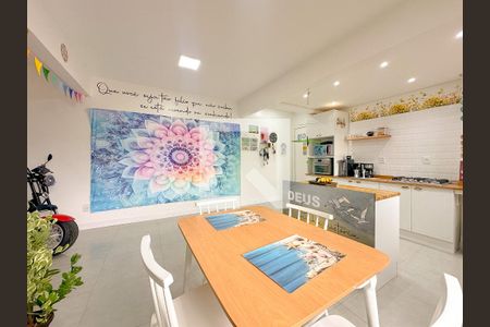 Sala de Jantar de apartamento para alugar com 1 quarto, 60m² em Canasvieiras, Florianópolis
