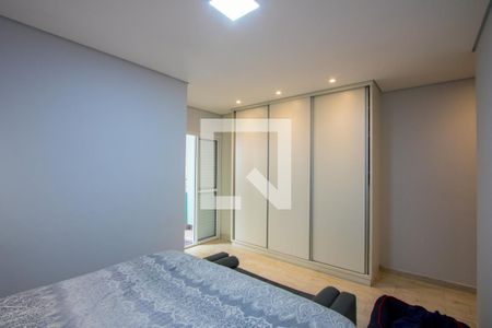 Quarto 1 - Suíte de apartamento para alugar com 3 quartos, 85m² em Campestre, Santo André