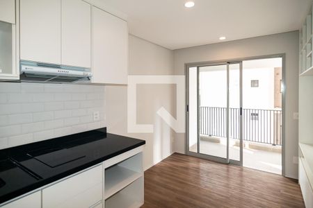 Sala / Cozinha de kitnet/studio para alugar com 1 quarto, 32m² em Bela Vista, São Paulo