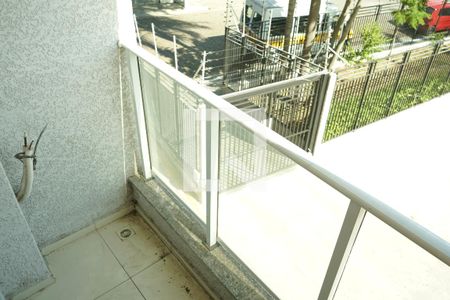 Varanda da sala de apartamento para alugar com 2 quartos, 51m² em Vila Nova Manchester, São Paulo