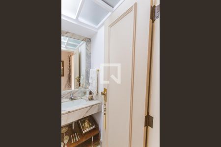 Lavabo na Sala de apartamento à venda com 3 quartos, 160m² em Lourdes, Belo Horizonte