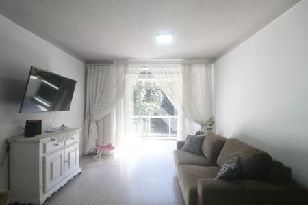 Sala de apartamento para alugar com 3 quartos, 174m² em Barra Funda, Guarujá