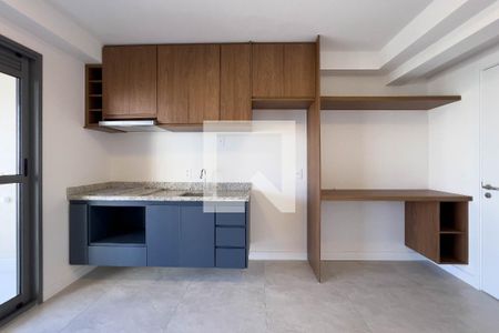 Sala e cozinha de apartamento para alugar com 1 quarto, 35m² em Ipiranga, São Paulo