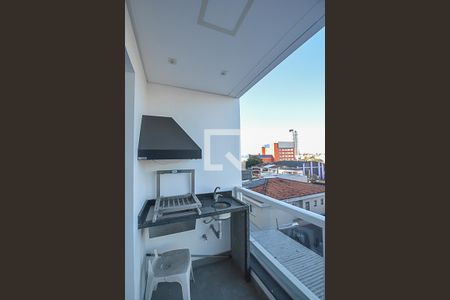 Varanda da Sala  de apartamento à venda com 2 quartos, 53m² em Jardim do Mar, São Bernardo do Campo