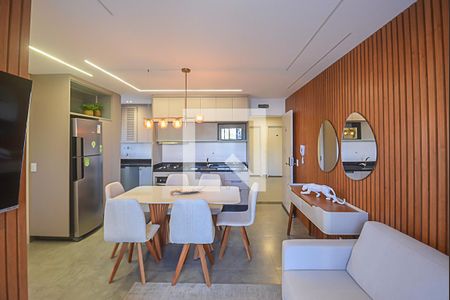 Sala/Cozinha  de apartamento à venda com 2 quartos, 53m² em Jardim do Mar, São Bernardo do Campo