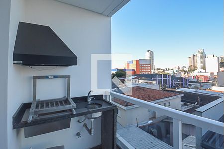 Varanda da Sala  de apartamento à venda com 2 quartos, 53m² em Jardim do Mar, São Bernardo do Campo
