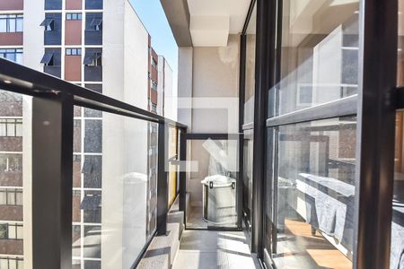Varanda de kitnet/studio para alugar com 1 quarto, 26m² em Vila Mariana, São Paulo