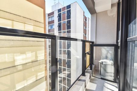 Varanda de kitnet/studio para alugar com 1 quarto, 26m² em Vila Mariana, São Paulo