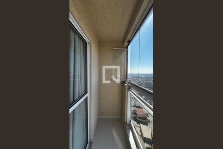 Sala - Sala de Jantar Varanda de apartamento à venda com 2 quartos, 66m² em Parque Sao Vicente, Santo André