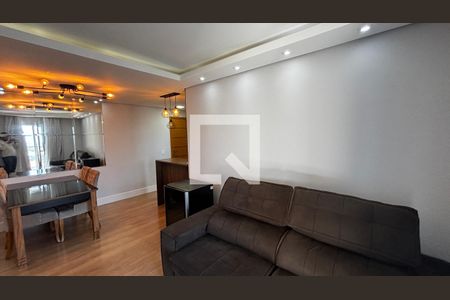 Sala - Sala de Jantar  de apartamento à venda com 2 quartos, 66m² em Parque Sao Vicente, Santo André