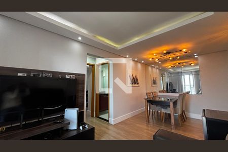 Sala - Sala de Jantar  de apartamento à venda com 2 quartos, 66m² em Parque Sao Vicente, Santo André