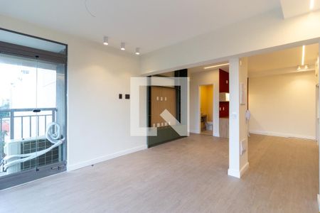 Sala/Cozinha de apartamento para alugar com 2 quartos, 92m² em Pinheiros, São Paulo